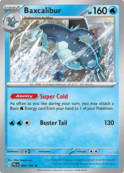 Baxcalibur 060/193 · Holofoil (Paldea Evolved)