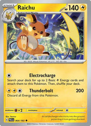 Raichu 064/193 · Normal (Paldea Evolved)
