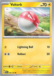 Voltorb 066/193 · Reverse Holofoil (Paldea Evolved)