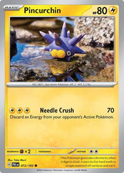 Pincurchin 072/193 (Paldea Evolved)