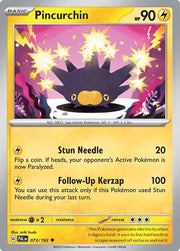 Pincurchin 073/193 · Reverse Holofoil (Paldea Evolved)
