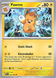 Pawmo 075/193 · Normal (Paldea Evolved)