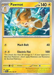 Pawmot 076/193 · Holofoil (Paldea Evolved)