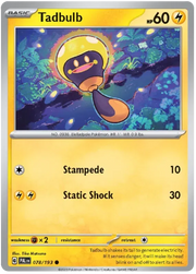 Tadbulb 078/193 · Reverse Holofoil (Paldea Evolved)