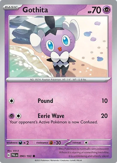 Gothita 090/193 · Normal (Paldea Evolved)