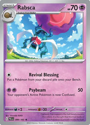 Rabsca 099/193 · Holofoil (Paldea Evolved)