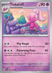 Tinkatuff 104/193 · Reverse Holofoil (Paldea Evolved)