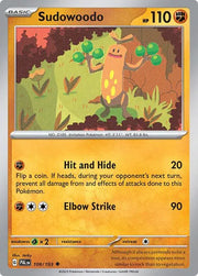 Sudowoodo 109/193 · Normal (Paldea Evolved)