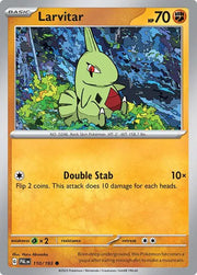 Larvitar 110/193 · Reverse Holofoil (Paldea Evolved)
