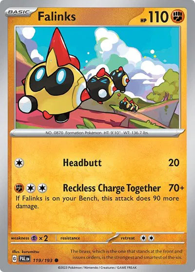 Falinks 119/193 · Reverse Holofoil (Paldea Evolved)