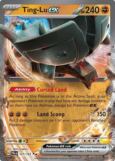 Ting-Lu ex 127/193 · Holofoil (Paldea Evolved)
