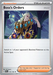Boss's Orders 172/193 · Reverse Holofoil (Paldea Evolved)