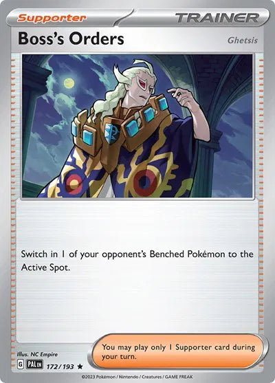 Boss's Orders 172/193 · Holofoil (Paldea Evolved)