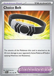Choice Belt 176/193 · Normal (Paldea Evolved)