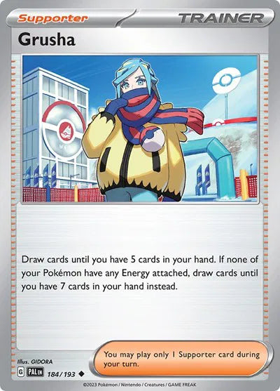 Grusha 184/193 · Normal (Paldea Evolved)