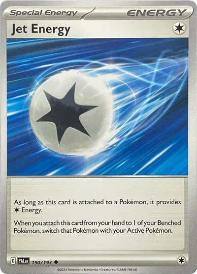 Jet Energy 190/193 · Normal (Paldea Evolved)