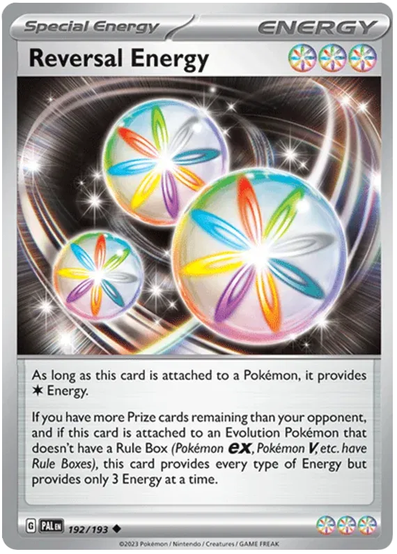 Reversal Energy 192/193 · Reverse Holofoil (Paldea Evolved)