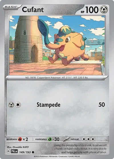 Cufant 149/193 · Normal (Paldea Evolved)