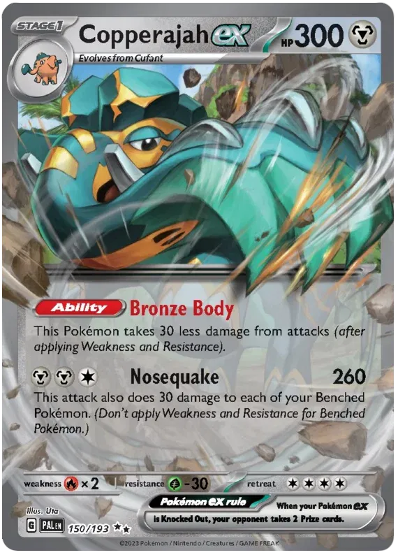 Copperajah ex 150/193 (Paldea Evolved)