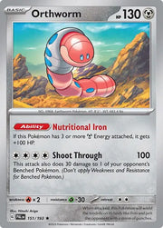 Orthworm 151/193 · Holofoil (Paldea Evolved)