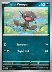 Paldean Wooper 129/193 · Normal (Paldea Evolved)