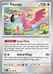 Flamigo 170/193 · Normal (Paldea Evolved)