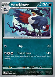 Honchkrow 132/193 · Normal (Paldea Evolved)