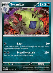 Tyranitar 135/193 · Reverse Holofoil (Paldea Evolved)