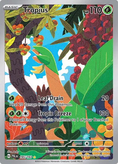 Tropius 195/193 (Paldea Evolved)