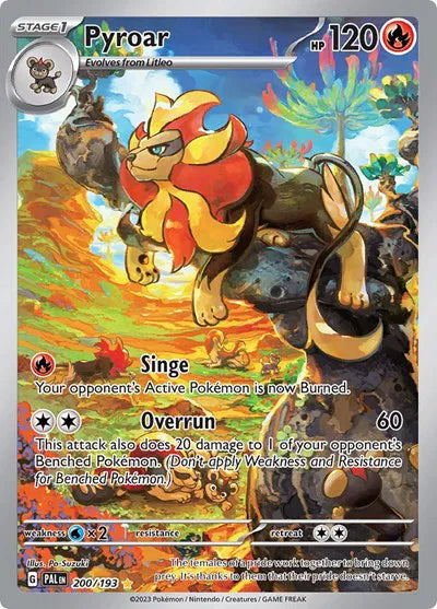 Pyroar 200/193 (Paldea Evolved)
