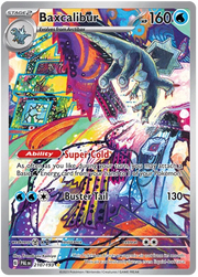 Baxcalibur Paldea Evolved Illustration Rare 210/193