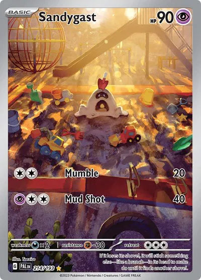 Sandygast 214/193 · Holofoil (Paldea Evolved)