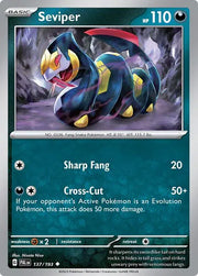 Seviper 137/193 · Reverse Holofoil (Paldea Evolved)