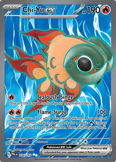 Chi-Yu ex 234/193 · Holofoil (Paldea Evolved)