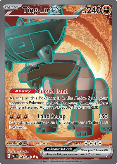 Ting-Lu ex Paldea Evolved Ultra Rare 243/193