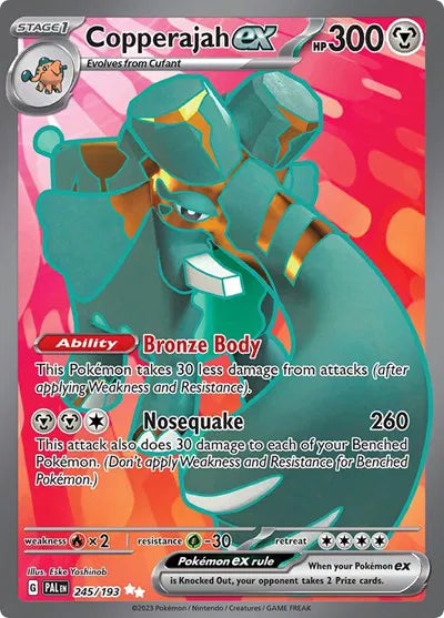 Copperajah ex 245/193 · Holofoil (Paldea Evolved)