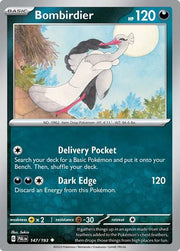 Bombirdier 147/193 · Reverse Holofoil (Paldea Evolved)