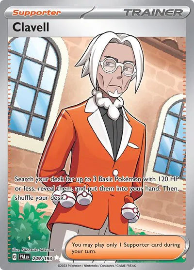 Clavell 249/193 · Holofoil (Paldea Evolved)