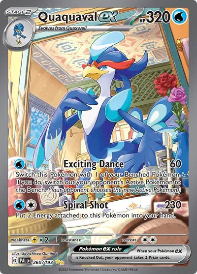 Quaquaval ex 260/193 (Paldea Evolved)