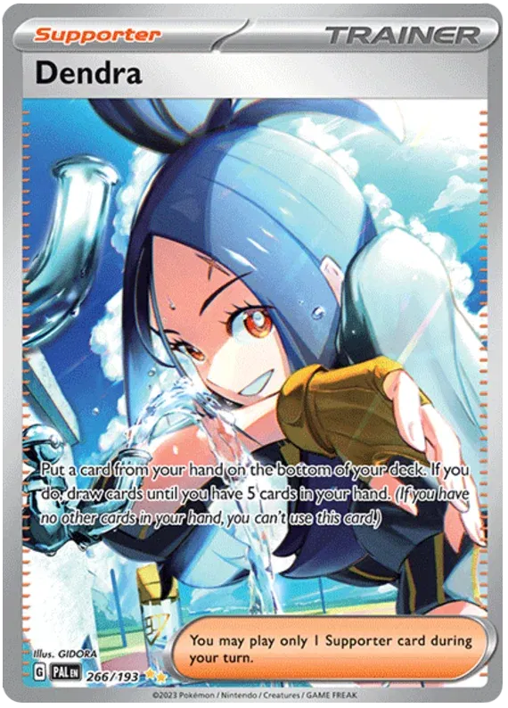 Dendra Paldea Evolved Special Illustration Rare 266/193