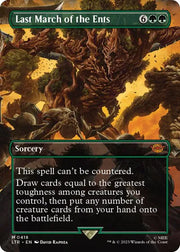 Last March of the Ents (Borderless) 418 · Normal (Universes Beyond: The Lord of the Rings: Tales of Middle-earth)