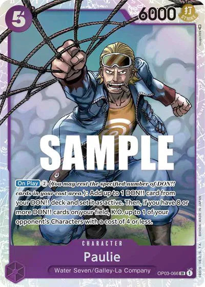 Paulie OP03-066 · Foil (Pillars of Strength)