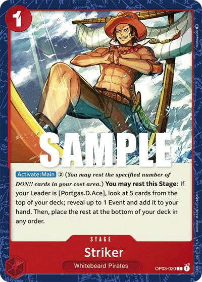 Striker OP03-020 (Pillars of Strength)