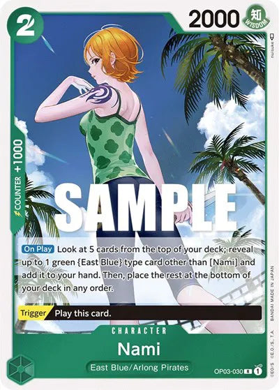 Nami (030) OP03-030 (Pillars of Strength)