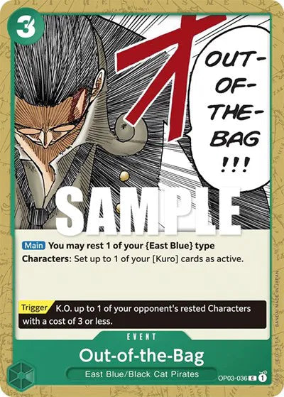 Out-of-the-Bag OP03-036 (Pillars of Strength)