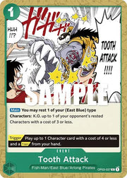 Tooth Attack OP03-037 (Pillars of Strength)