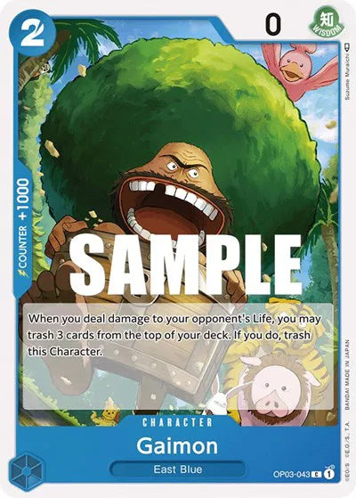 Gaimon OP03-043 (Pillars of Strength)