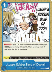 Usopp's Rubber Band of Doom!!! OP03-054 (Pillars of Strength)
