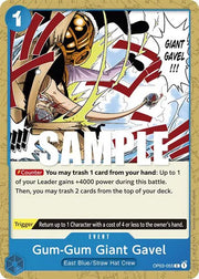 Gum-Gum Giant Gavel OP03-055 (Pillars of Strength)
