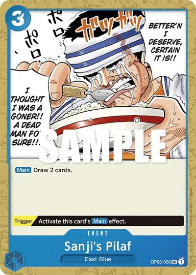Sanji's Pilaf OP03-056 (Pillars of Strength)